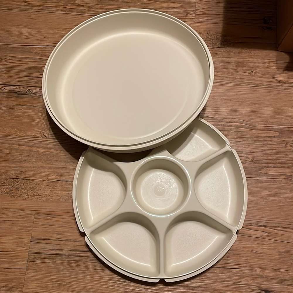 Tupperware relish tray